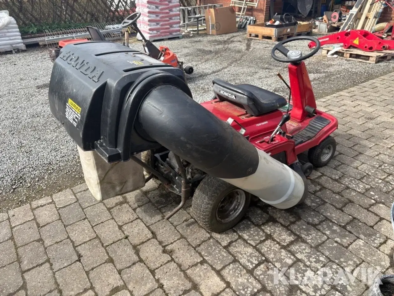 Billede 4 - Havetraktor Honda Hydrostatic 3011 med opsamler