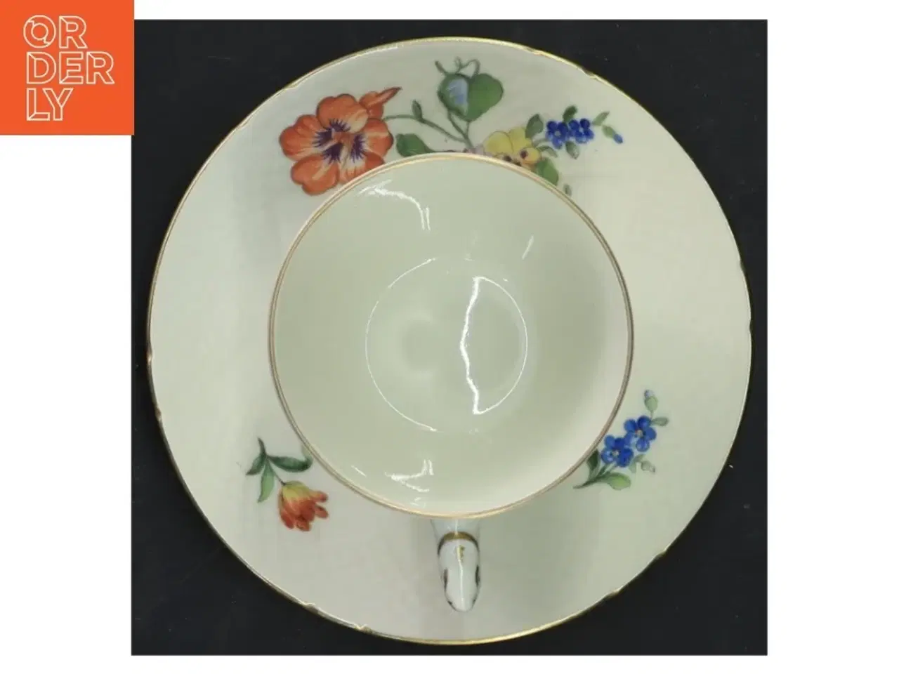 Billede 3 - B&G Saksisk Blomst kaffekop 102  (str. Ø 13,5&6x9,5 cm)
