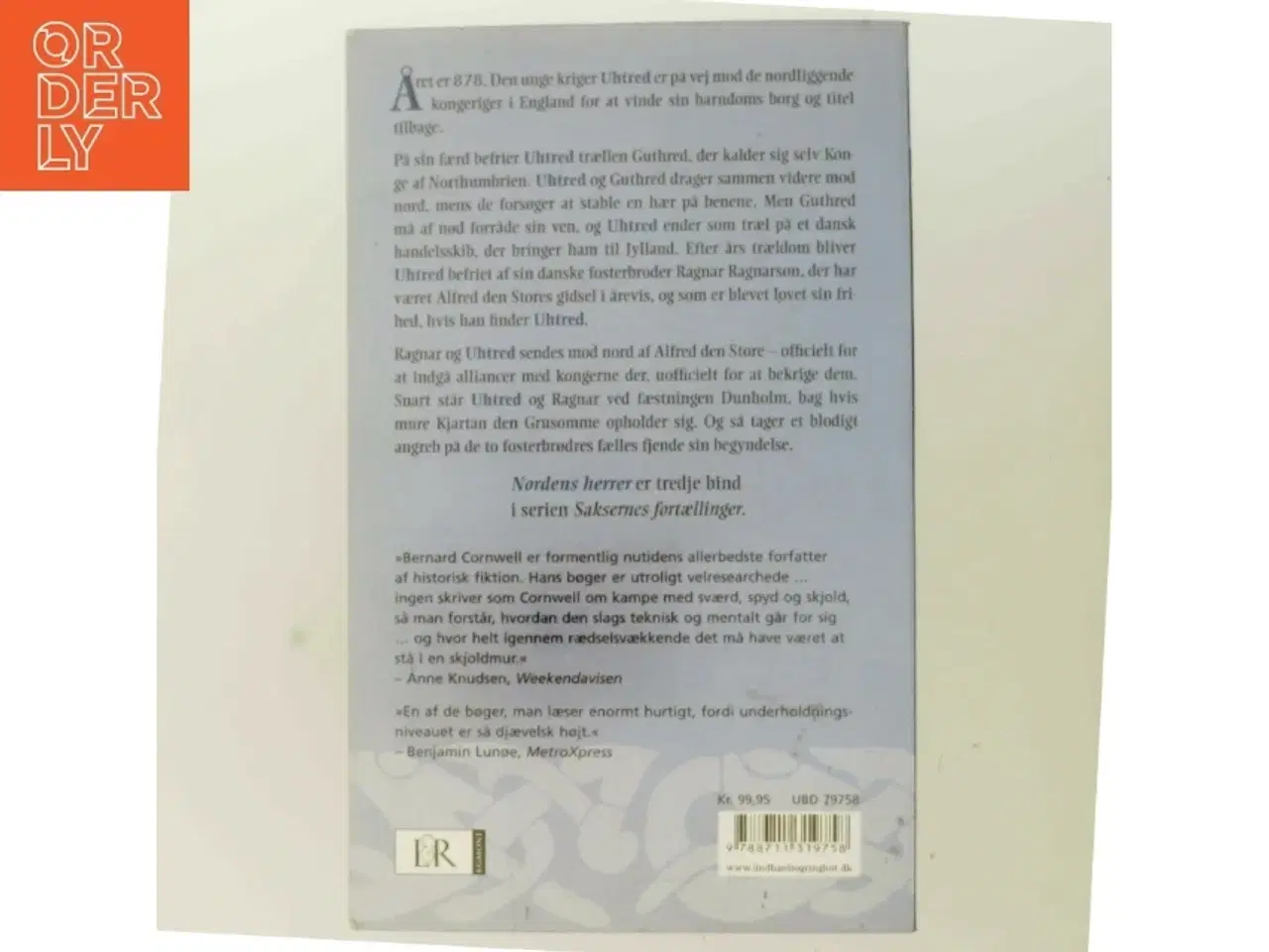 Billede 3 - Nordens herrer af Bernard Cornwell (Bog)