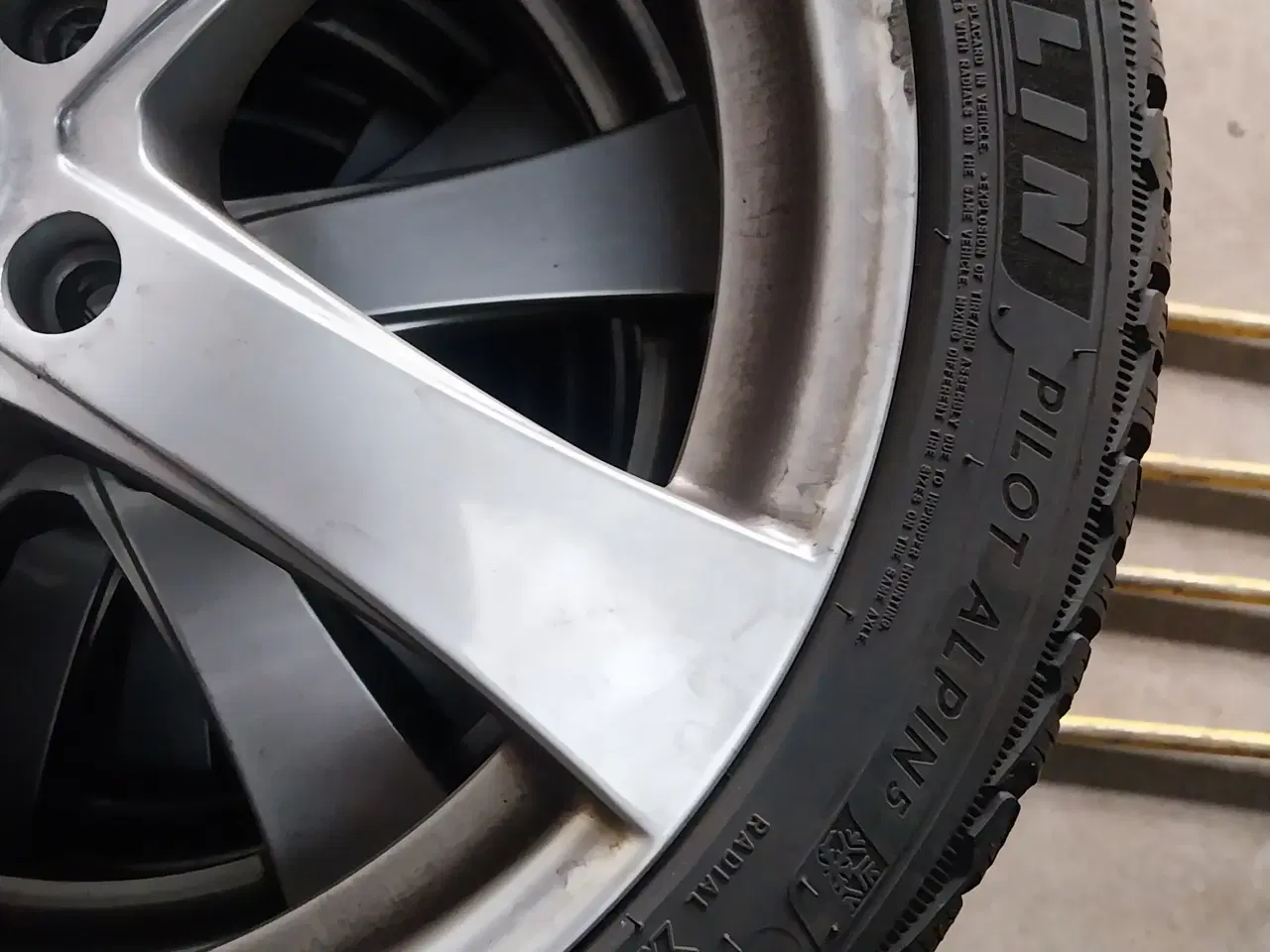 Billede 7 - 5x112 alufælge med vinterdæk