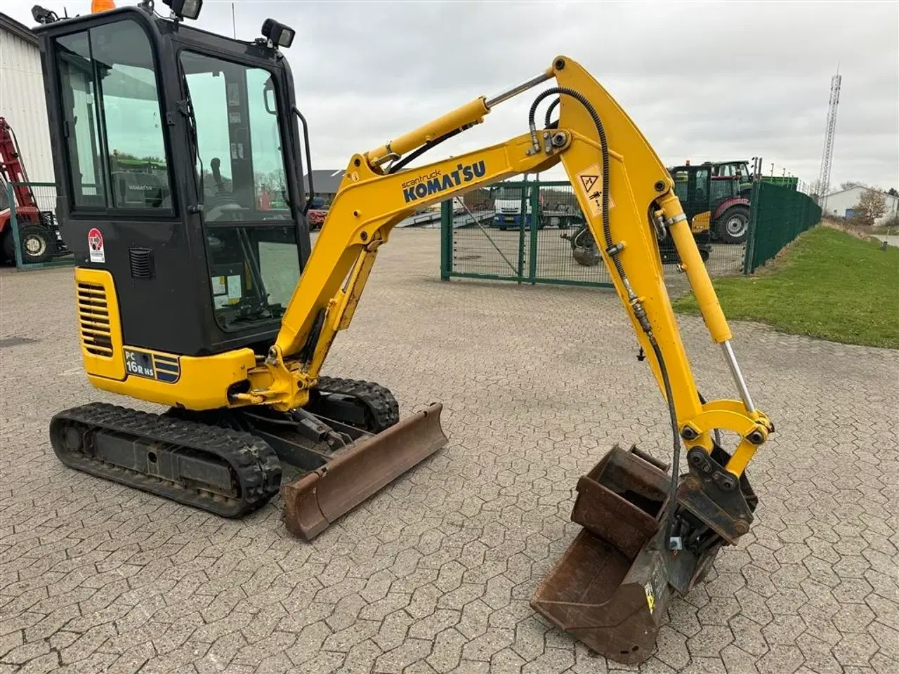 Billede 2 - Komatsu PC16R-3HS