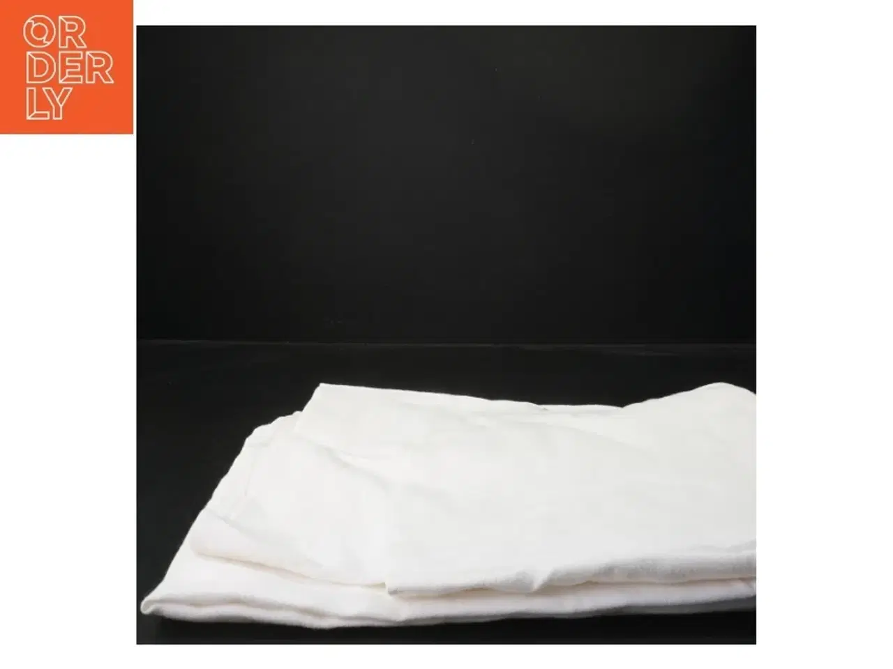 Billede 1 - Hvidt stof (str. 120x150 cm)