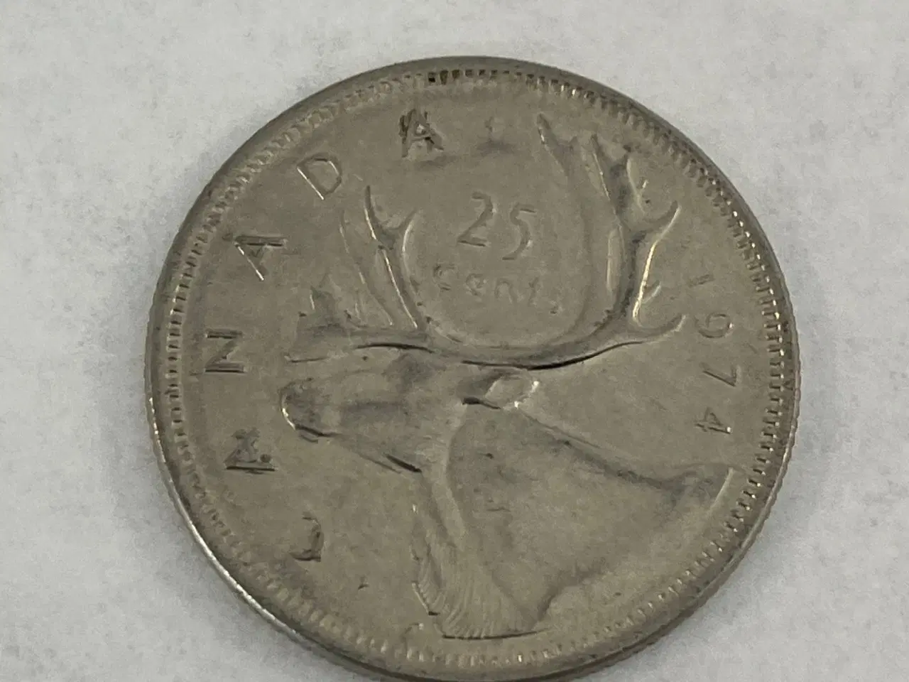 Billede 1 - 25 Cents Canada 1974