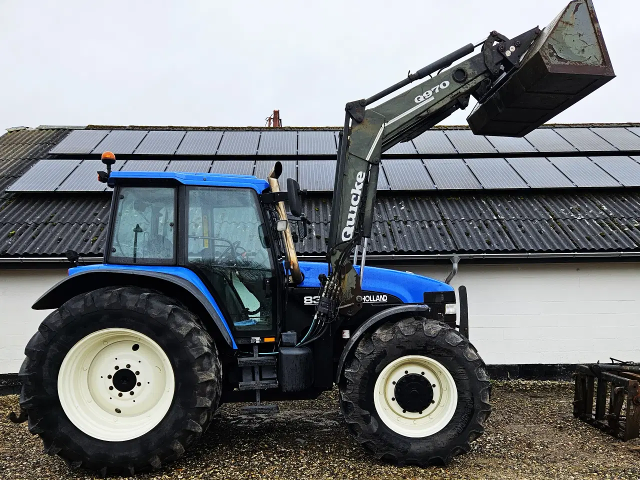 Billede 1 - Ford New Holland 8360 / frontlæsser / pæn traktor