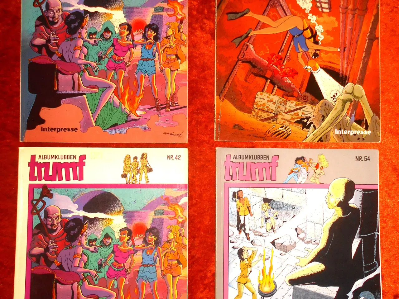 Billede 1 - Trekløveret , Jean Dufaux, Tegner, Renaud,