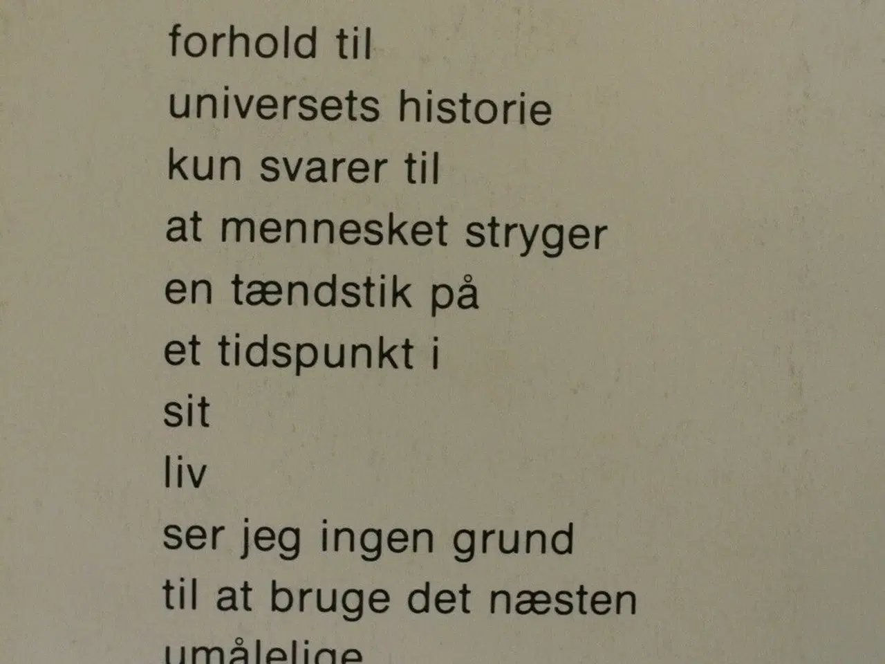 Billede 2 - digte, Af merete torp, genre: digte