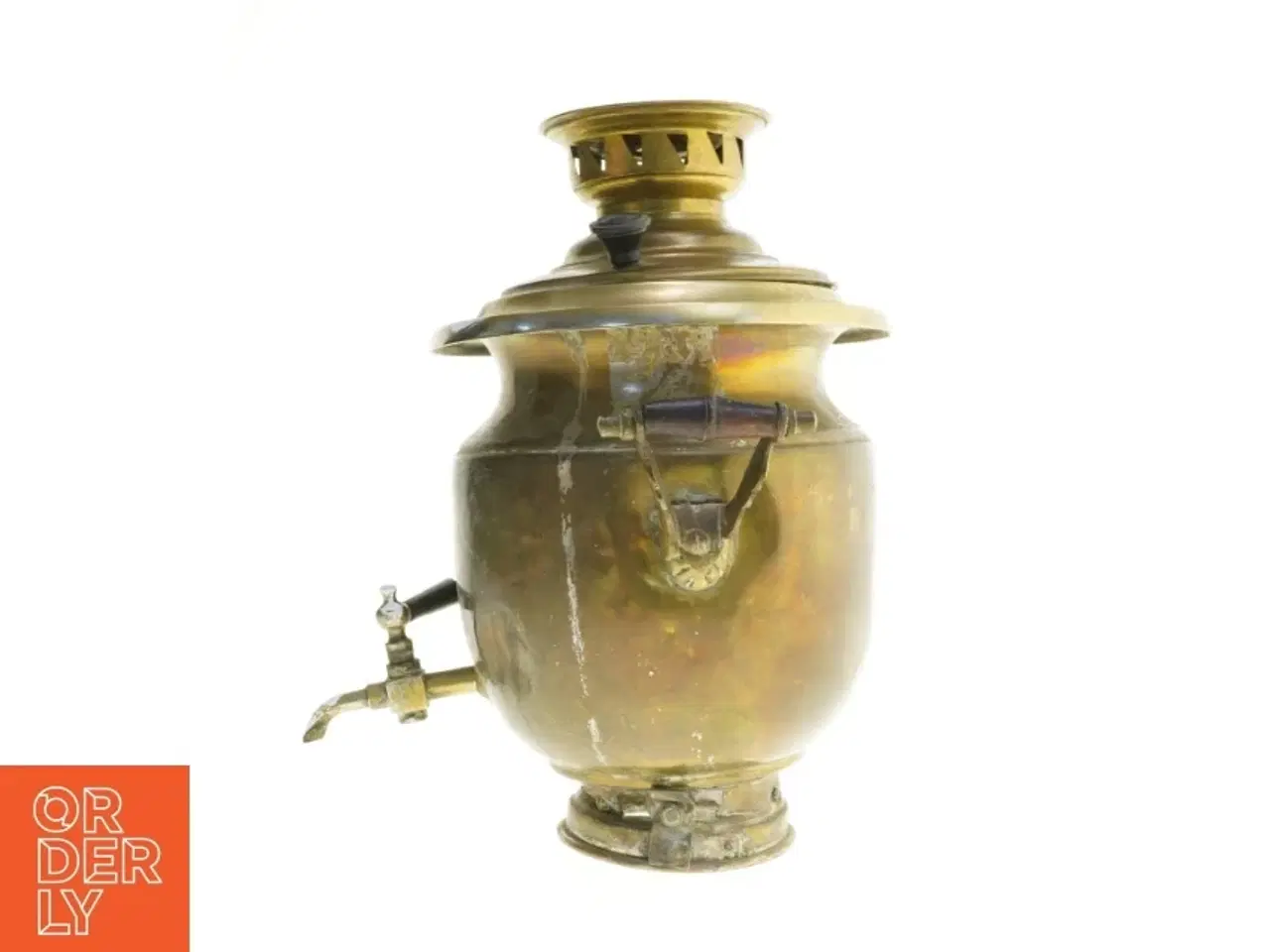 Billede 4 - Brass samovar (str. 35 cm)