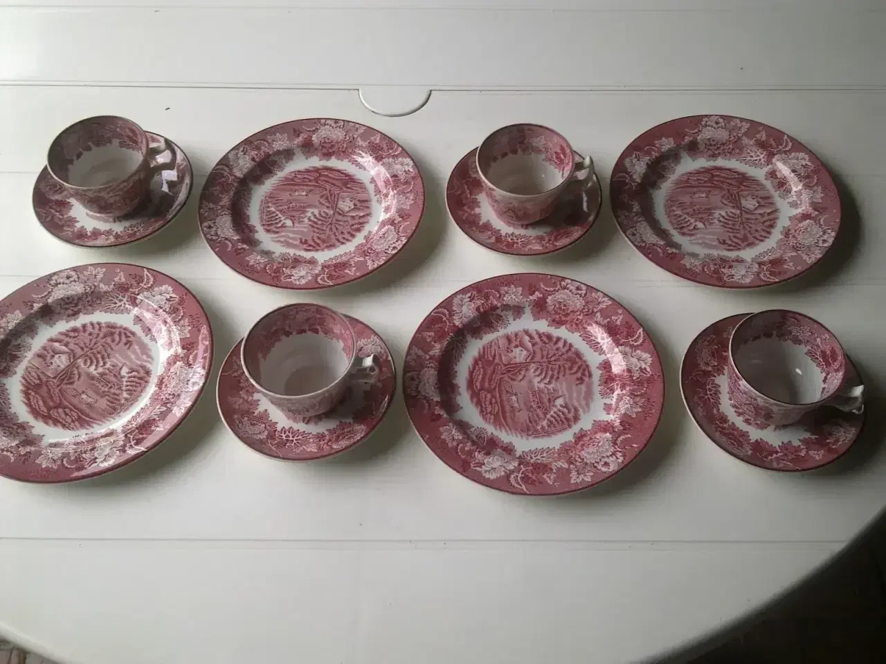 Billede 3 - Rød Paris" Woods Ware Mocca kopper 