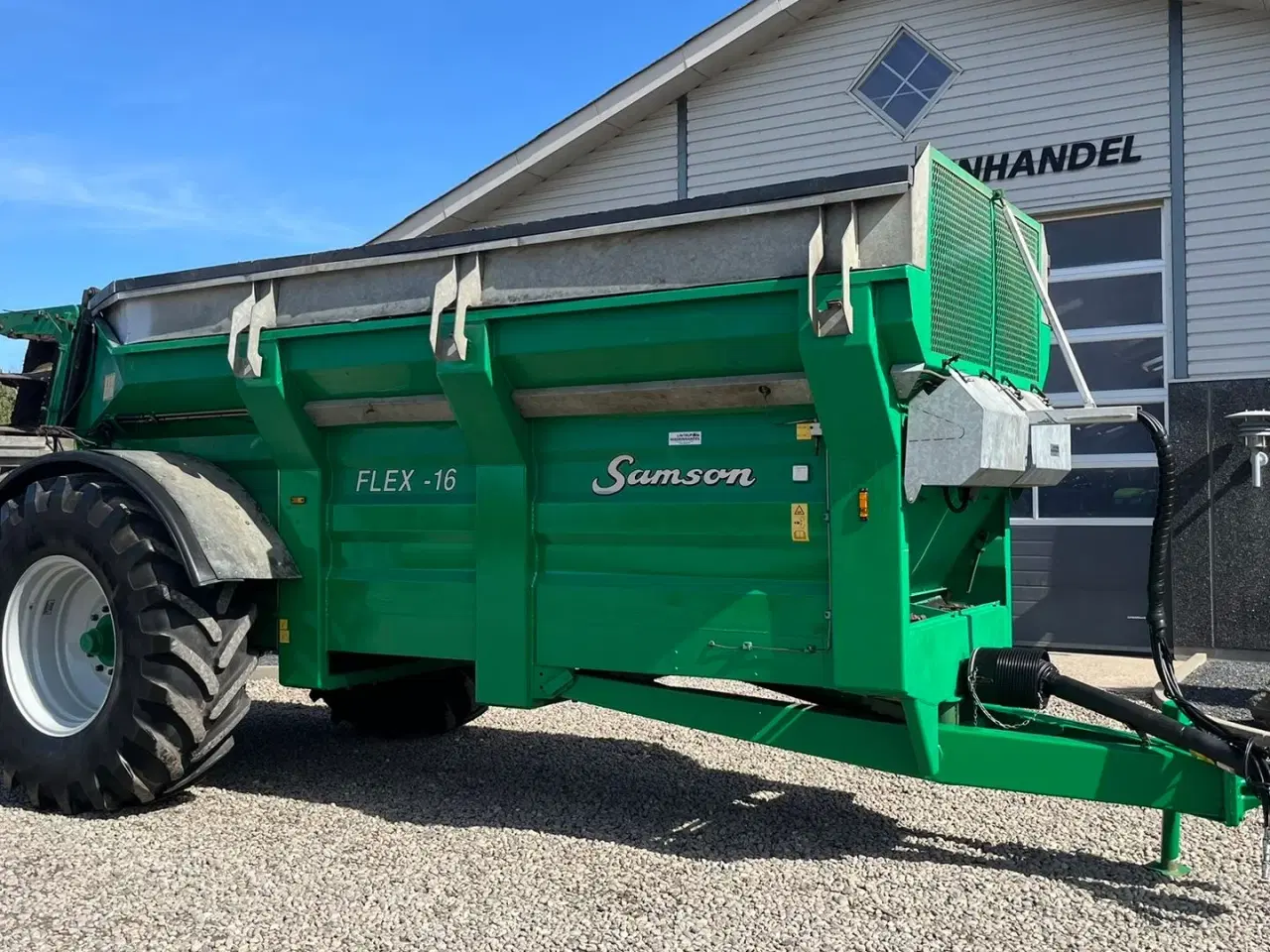 Billede 13 - Samson FLEX 16 Med overbygning, bagklap og de høje 620/75R34 hjul