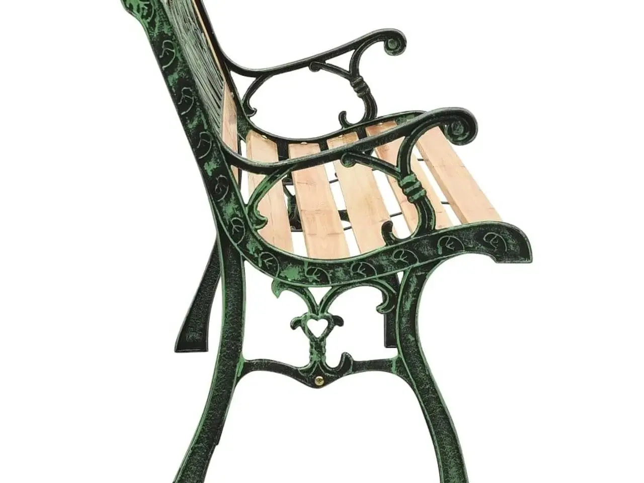 Billede 3 - Havebænk 122 cm støbejern og massivt grantræ
