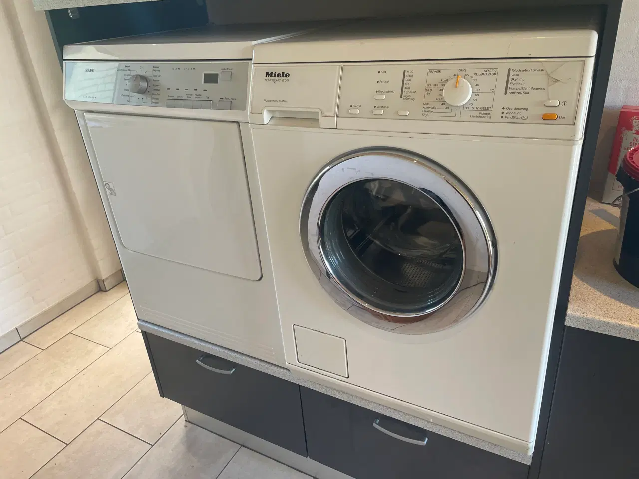 Billede 3 - Miele vaskemaskine+AEG tørretumbler