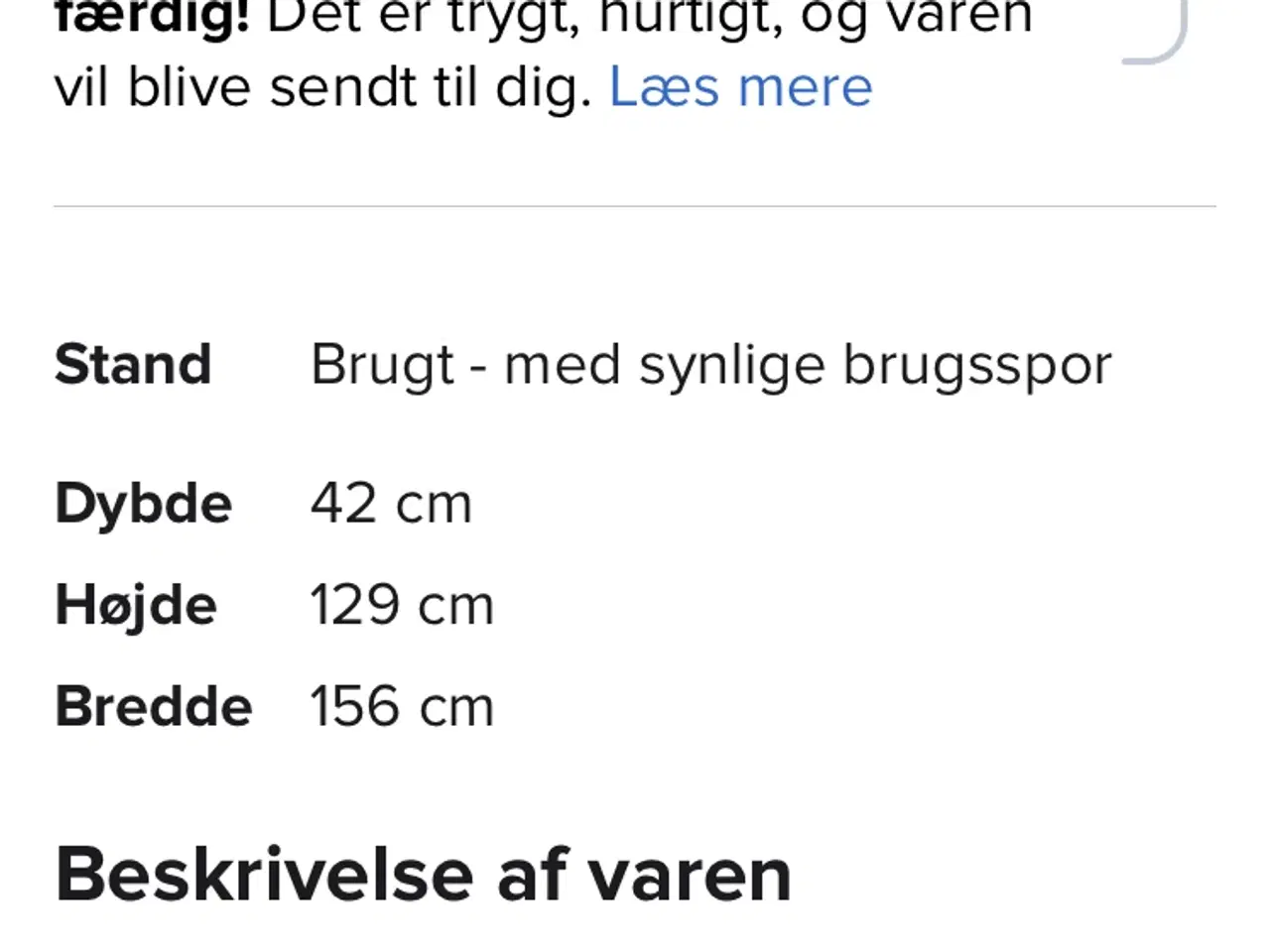 Billede 4 - Antik hvid skænk