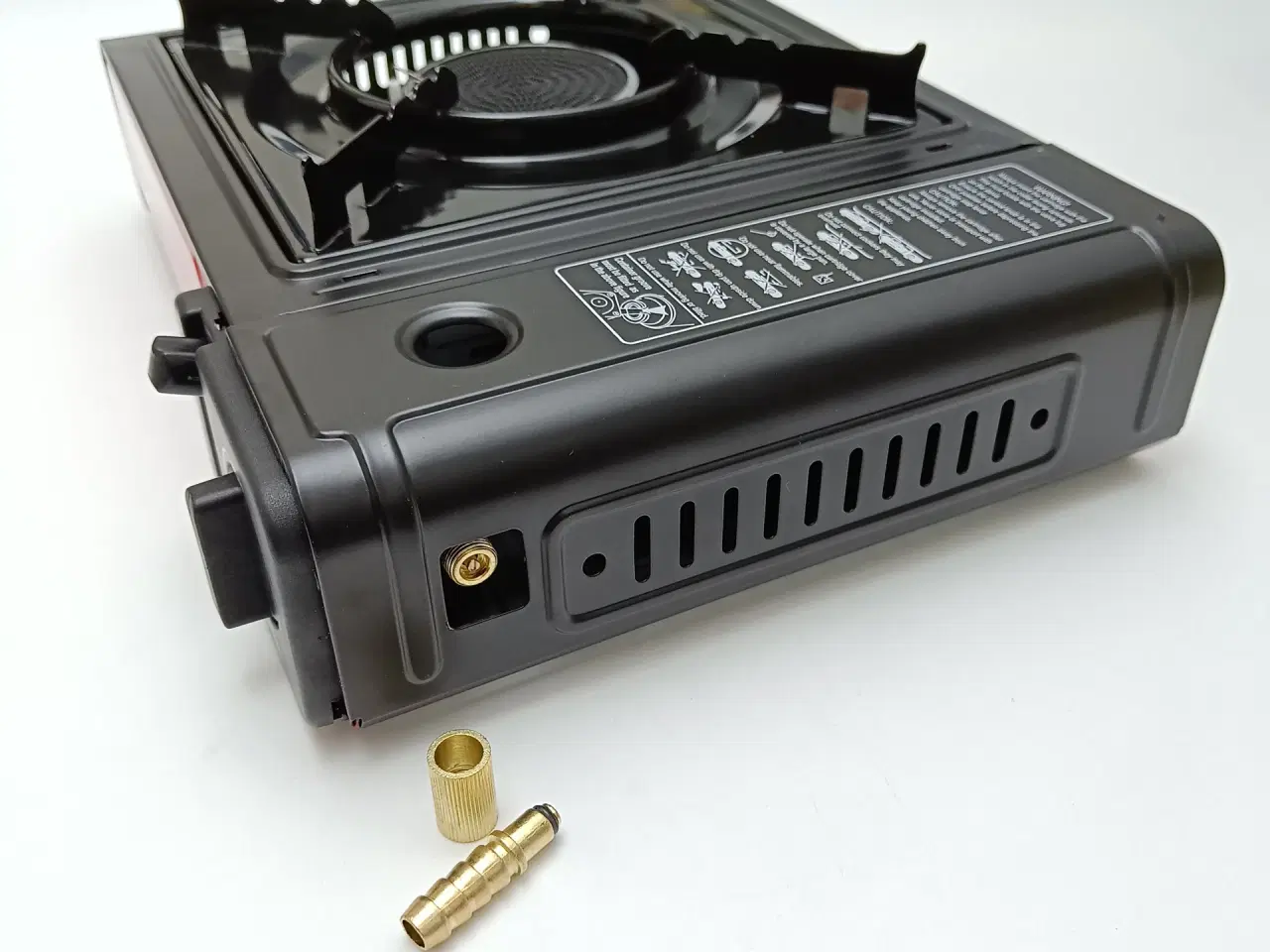 Billede 9 - NY! 2500W Gaskomfur + 0.8m Slange + Regulator