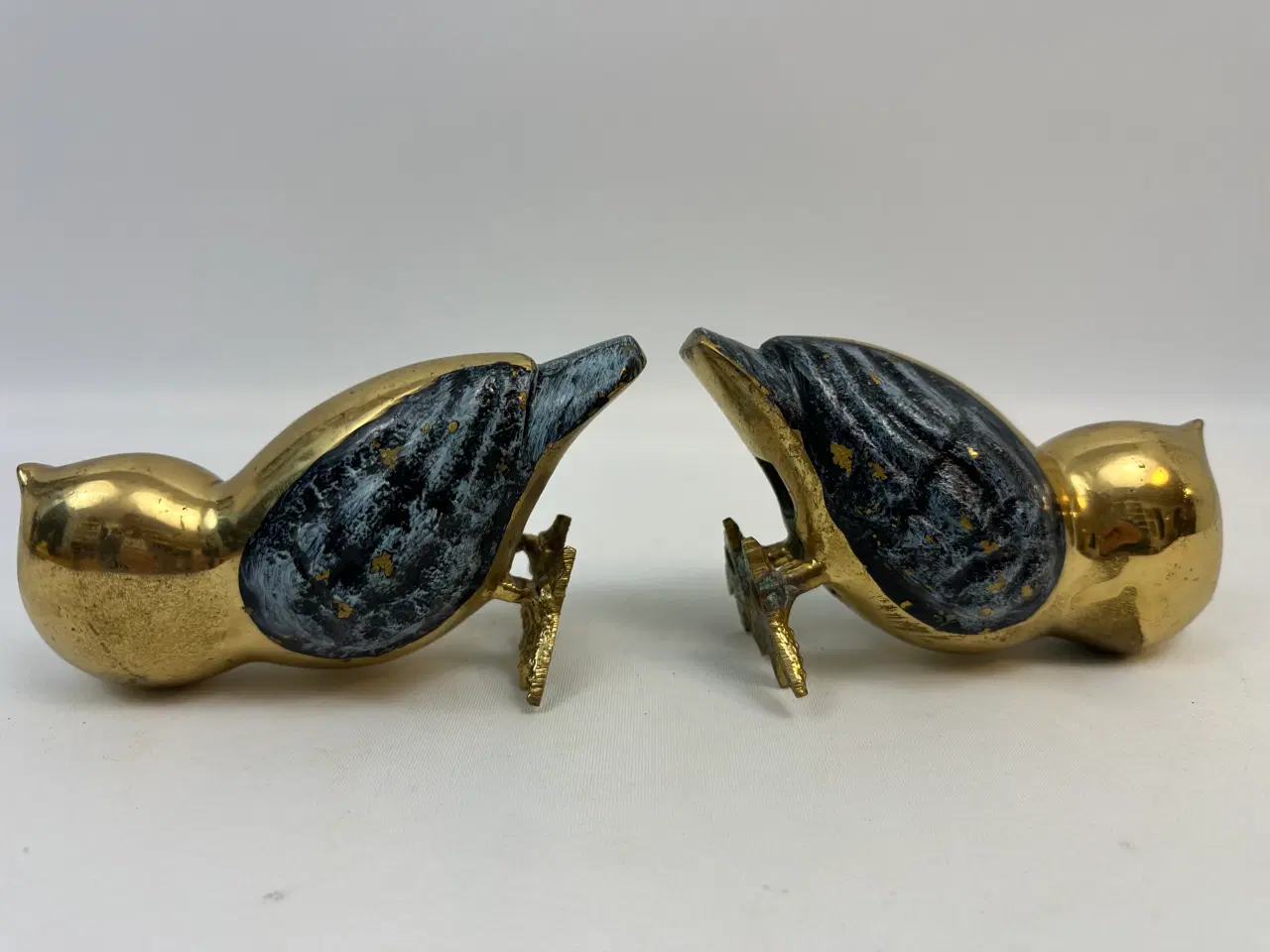 Billede 11 - Flotte ugle figurer i messing