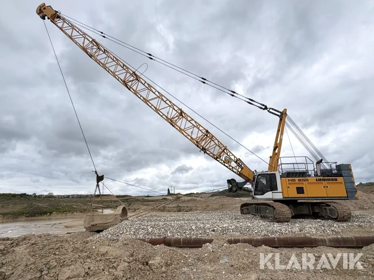 Billede 1 - Slæbeskovlsmaskine Liebherr HS 855 HD