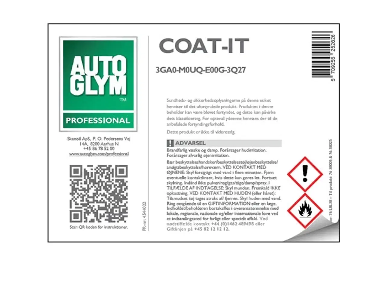 Billede 1 - Label Autoglym Coat-It