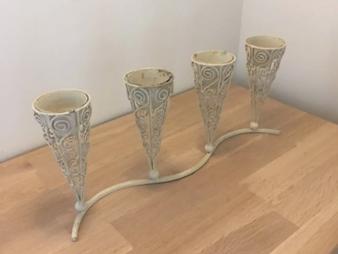 Billede 6 - Adventsstage metal og glas , Julepynt,