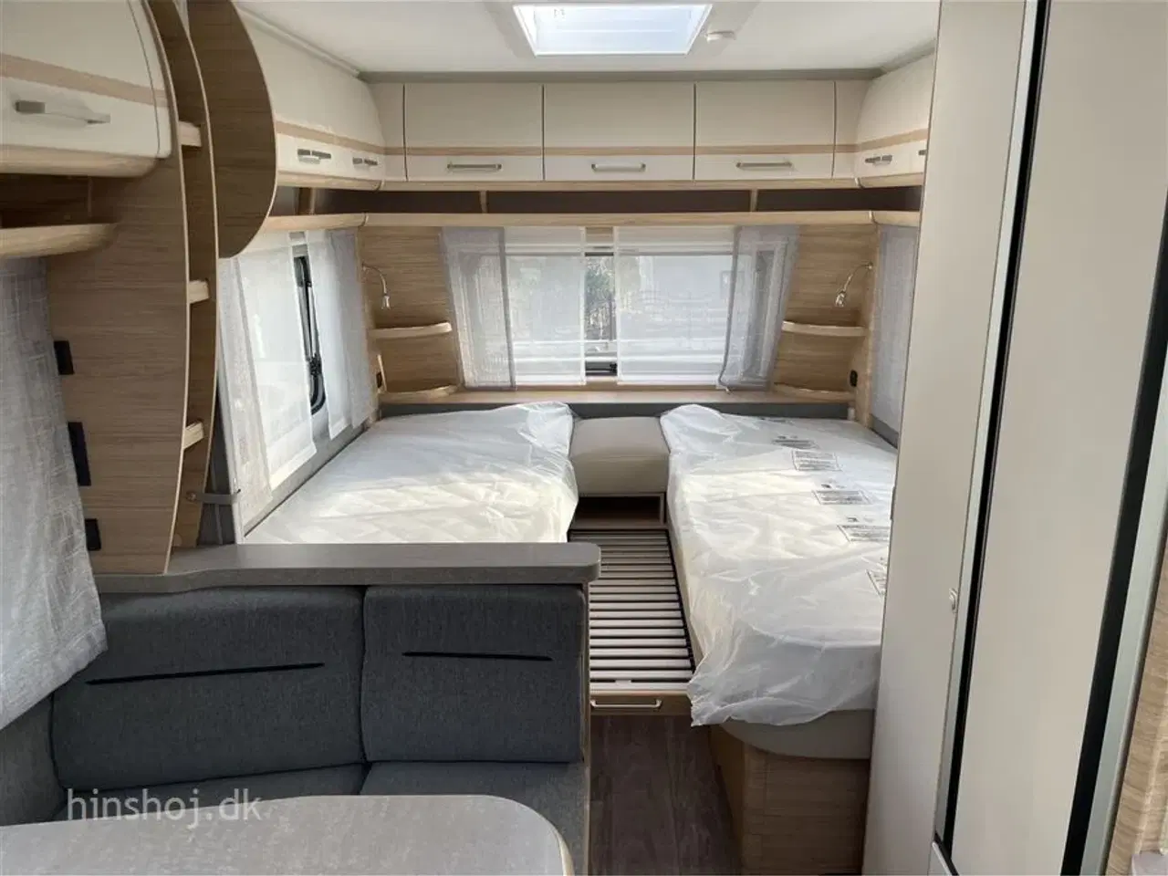Billede 10 - 2024 - Fendt Bianco Activ 550 KMG   Lækker køjevogn med enkeltsenge fra Hinshøj Caravan.