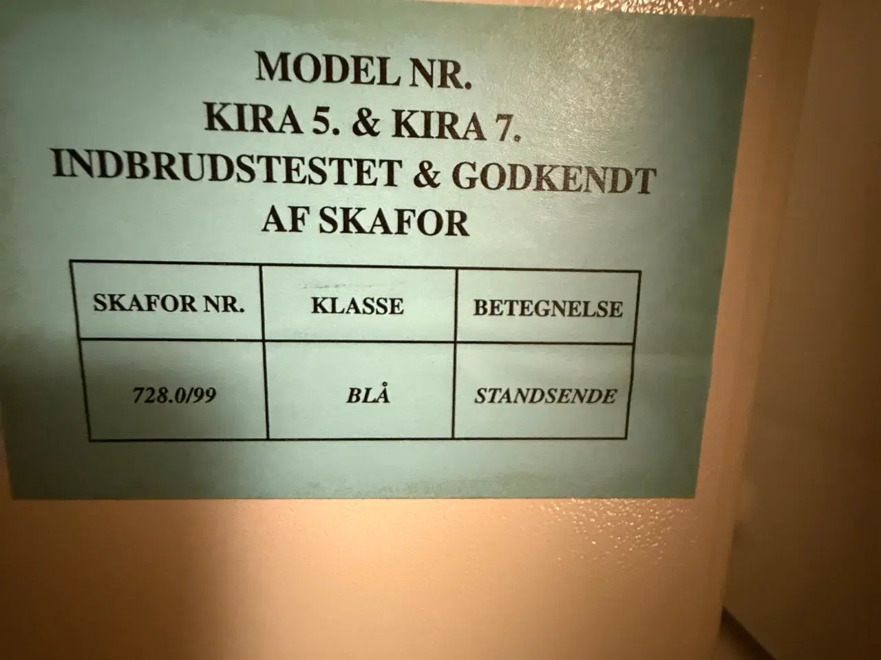 Billede 5 - Våbenskab (til 7 våben)