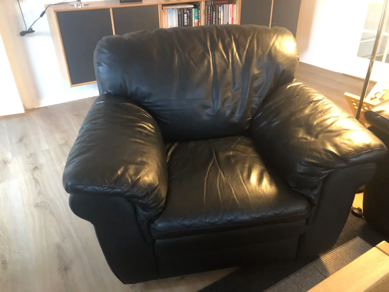Billede 3 - Læder sofa gruppe, Hjort Knudsen