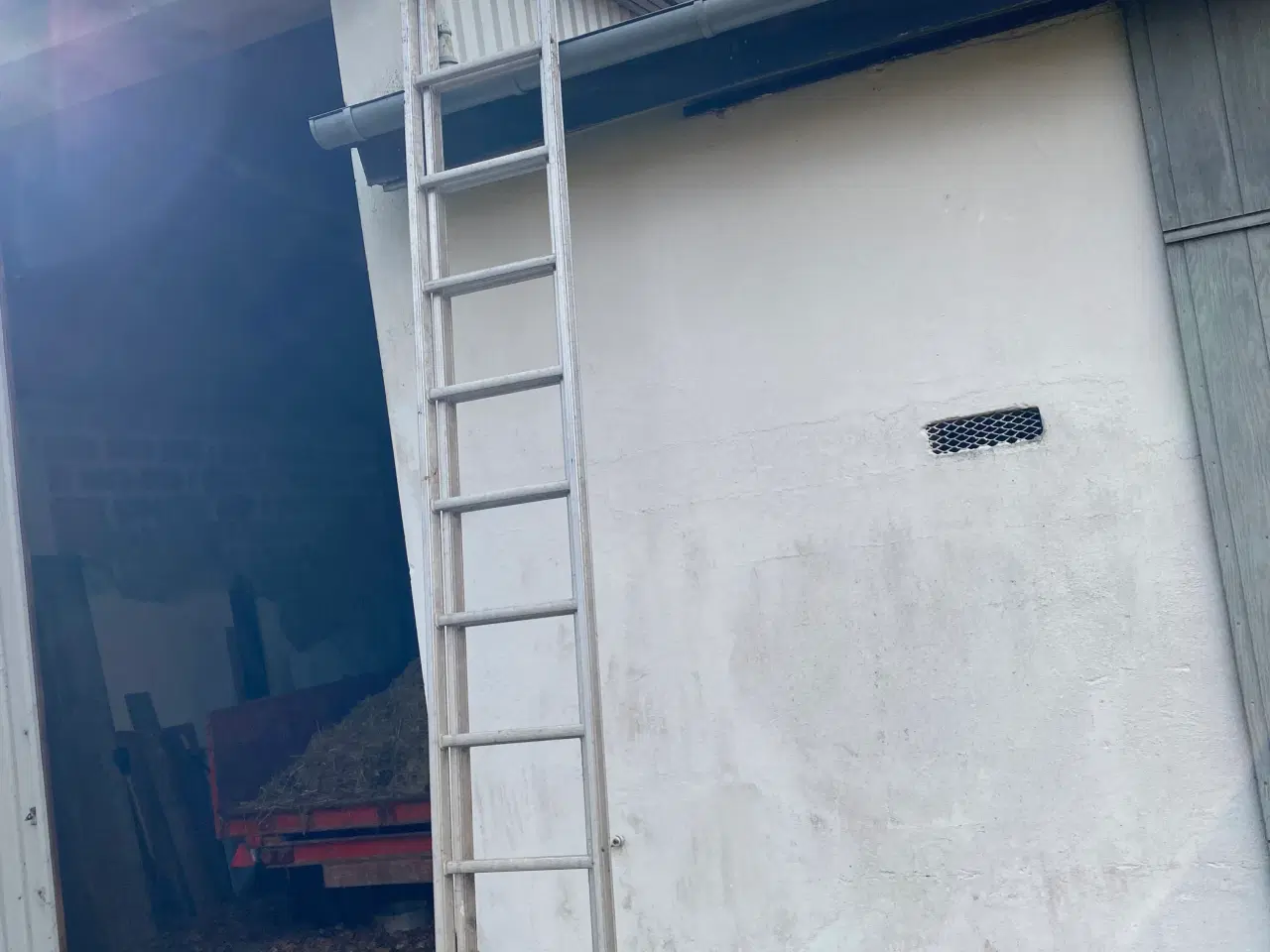 Billede 1 - Letvægtsstige der kan trækkes ud til 7 m