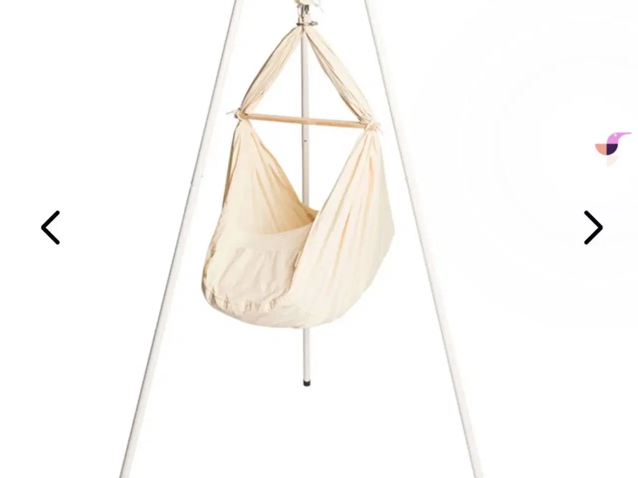 Billede 1 - ✨ Slyngevugge fra Baby Nora med motor & stativ – s