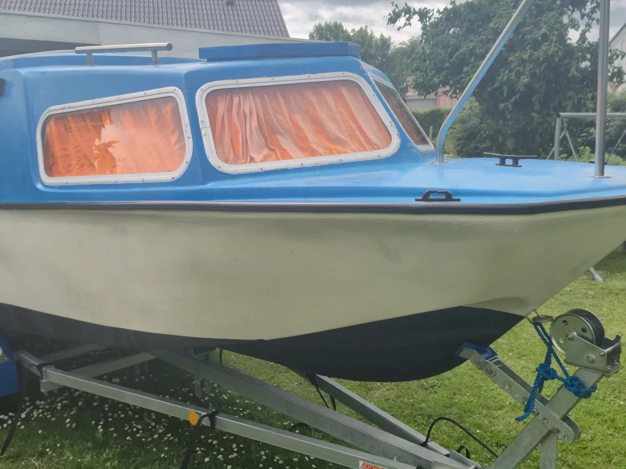 Billede 2 - Microplus 501 båd med ny trailer 