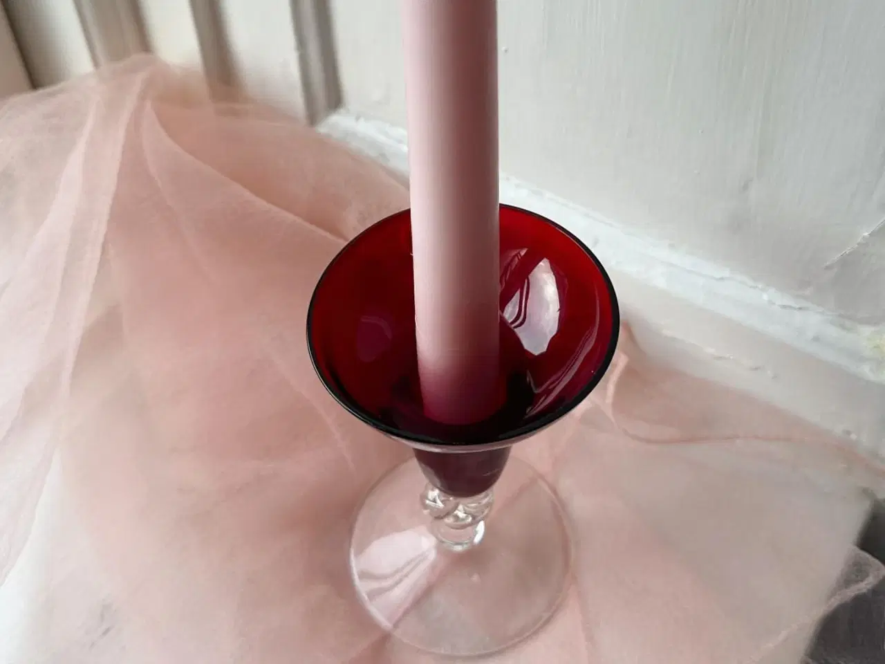 Billede 5 - Rød kumme m klar fod, NB