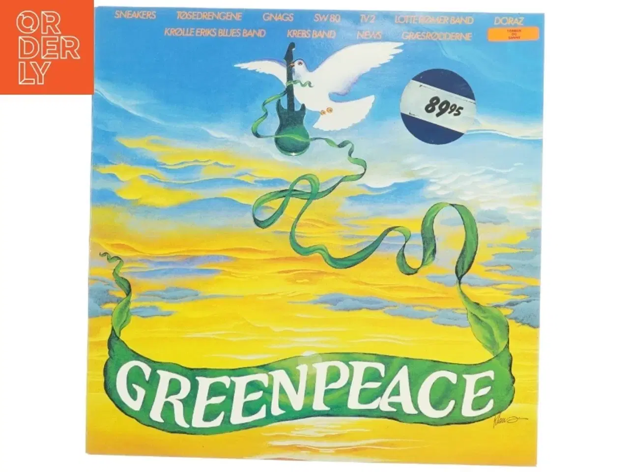 Billede 1 - Greenpeace vinylplade fra Greenpeace Records (str. 31 x 31 cm)