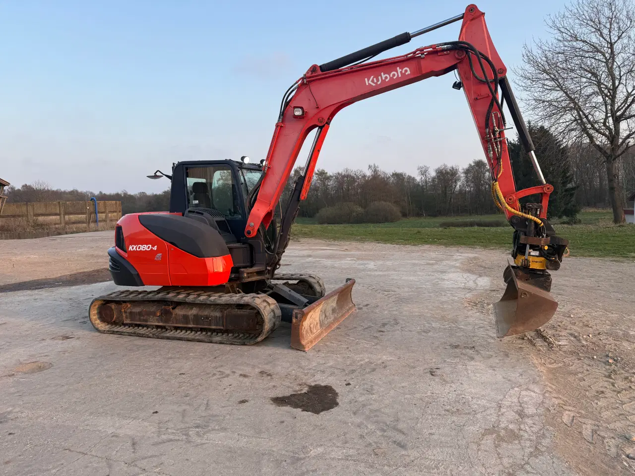 Billede 1 - Gravemaskine Kubota KX080-4
