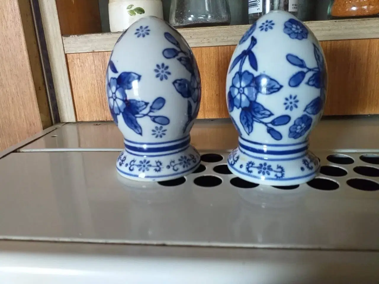 Billede 4 - Gammel salt og peber bøsse