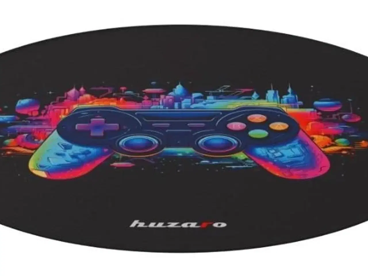 Billede 4 - Gulvmatte til gamerstol – Huzaro FloorMat 7.0, Ø120 cm, sort
