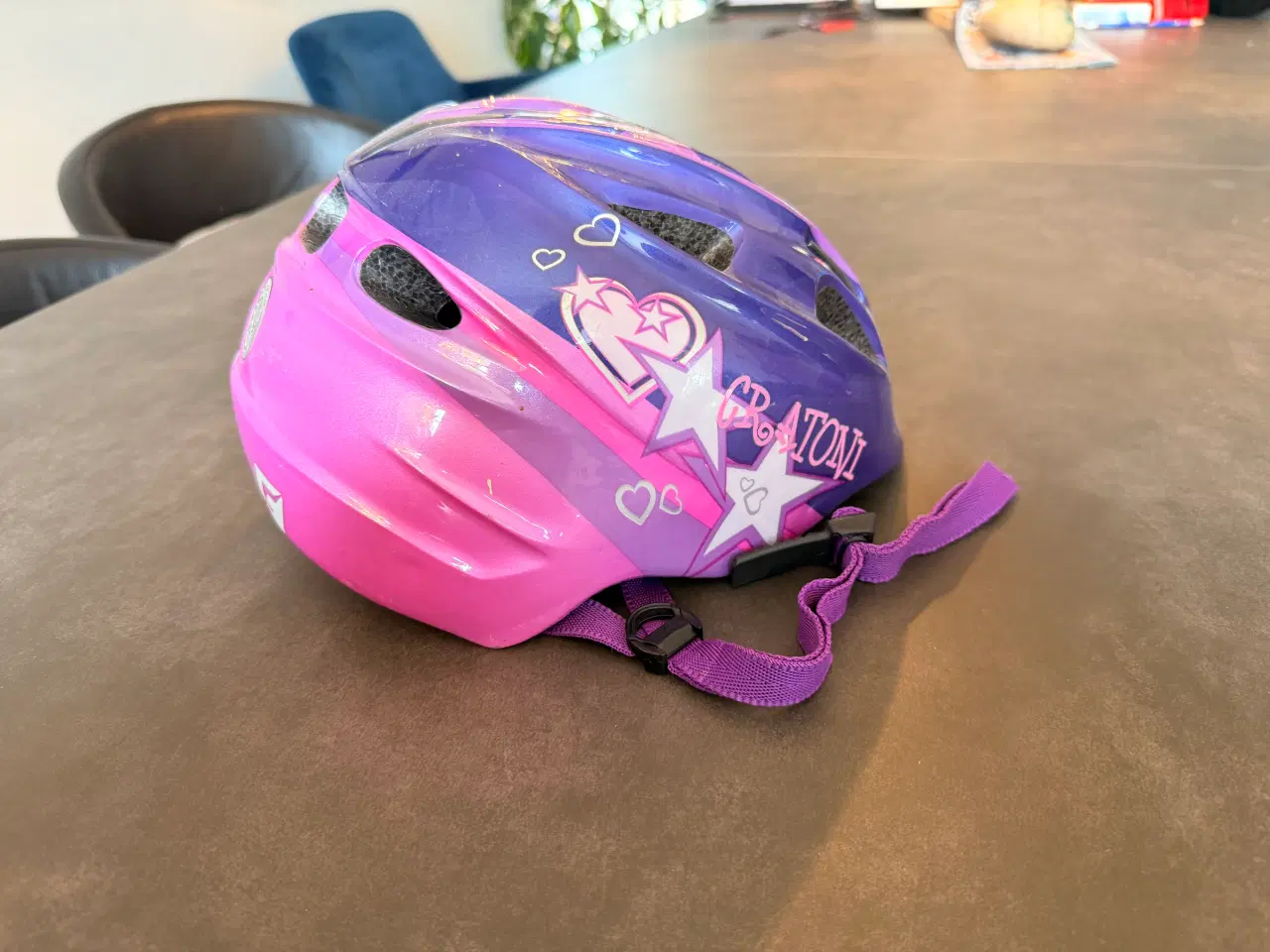 Billede 4 - Cratoni Akino børnecykelhjelm m. baglys