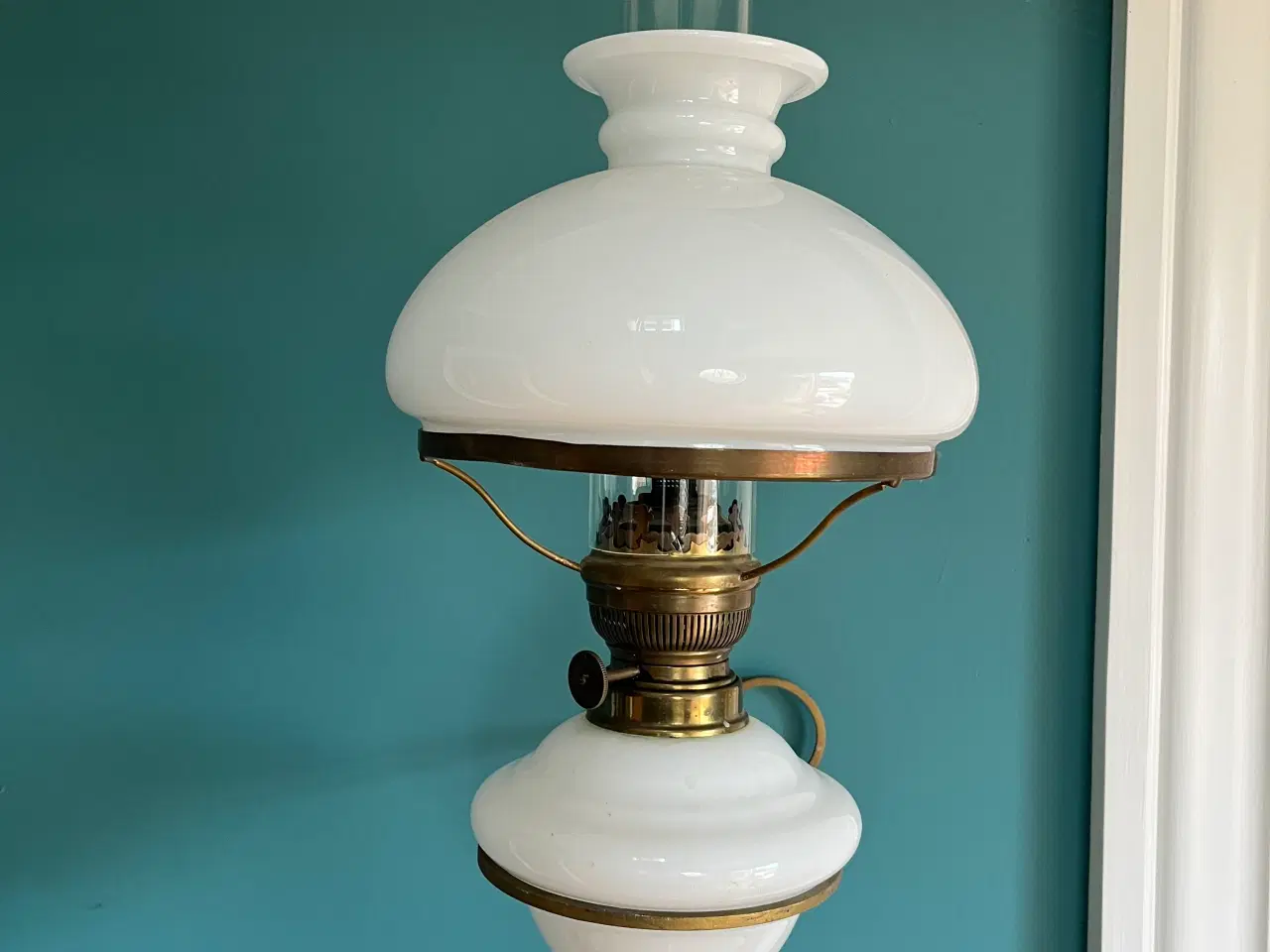 Billede 3 - Væglampe til olie