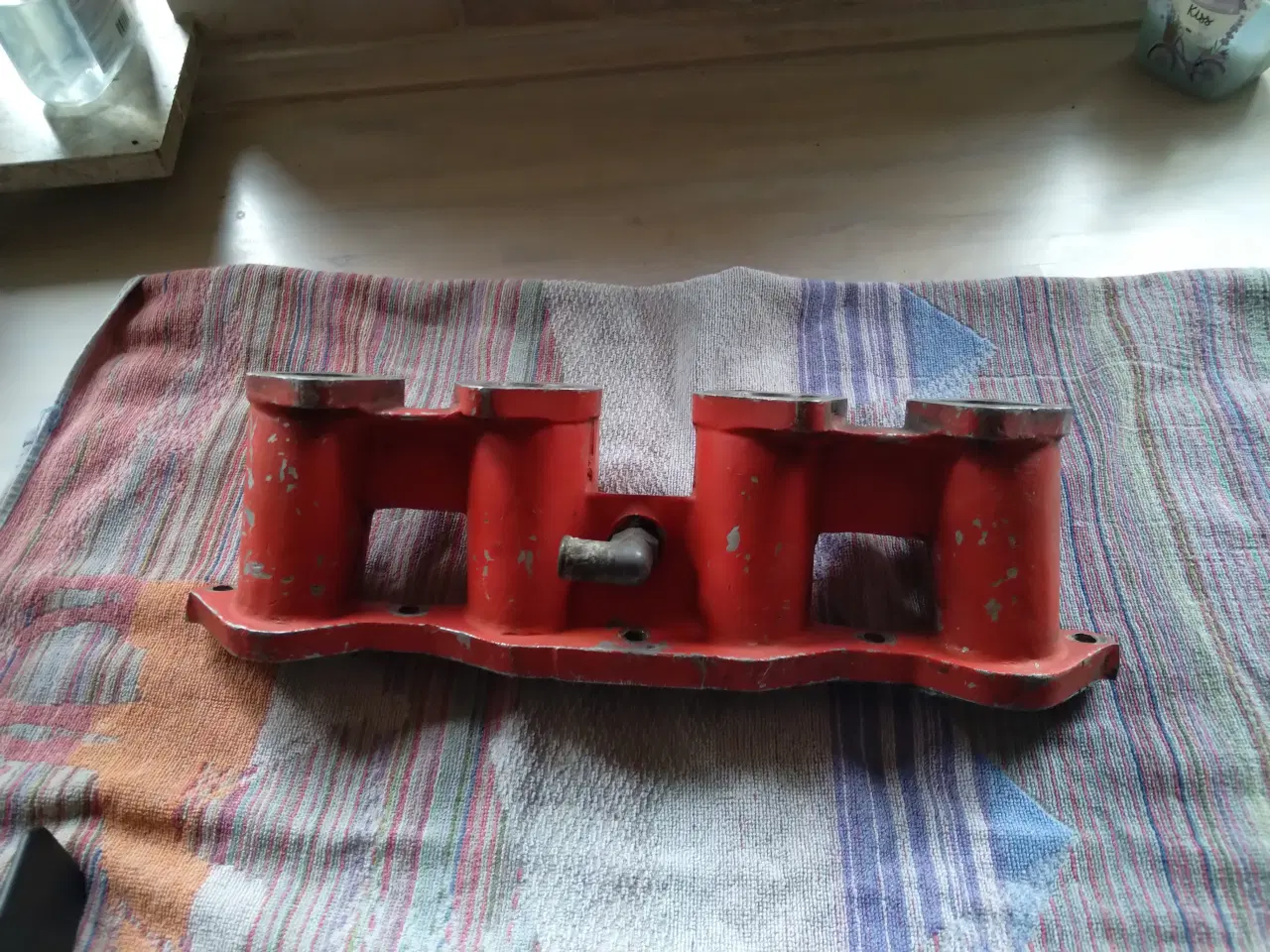 Billede 2 - Ford Dobbelt manifold til Kent / Crossflow