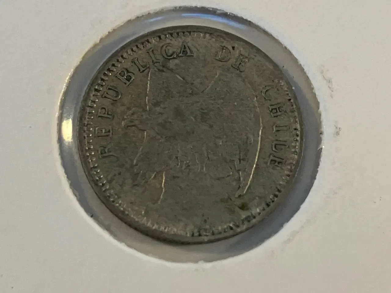 Billede 2 - 10 Centavos 1908 Chile