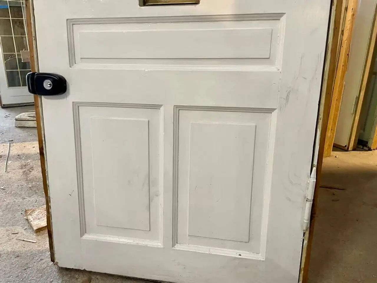 Billede 4 - Original, smuk opgangsdør m. glasparti