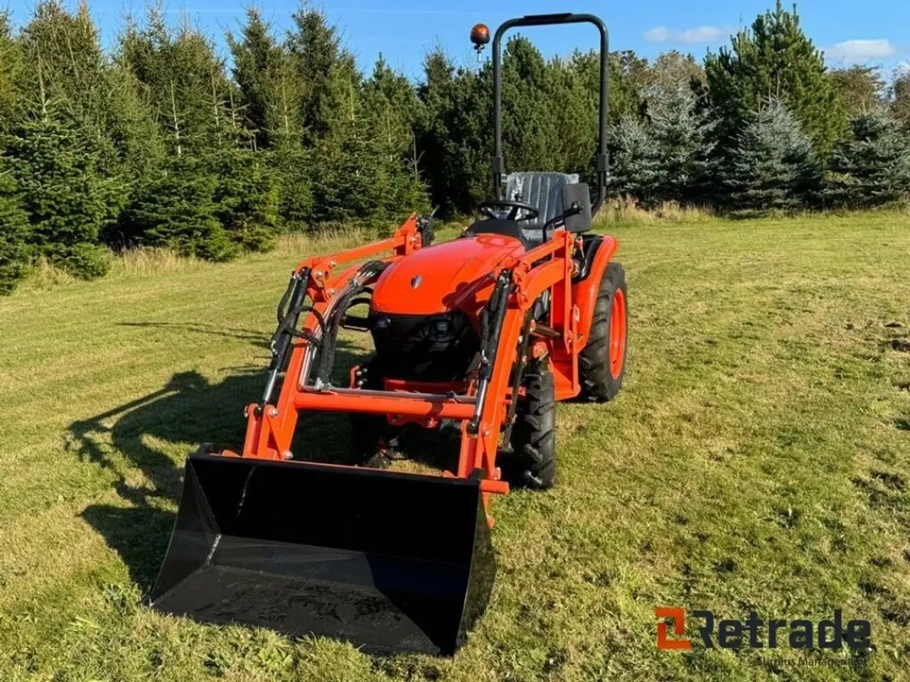 Billede 1 - - - - RHINOCEROS 25 HP Kompakttraktor med frontlæsser