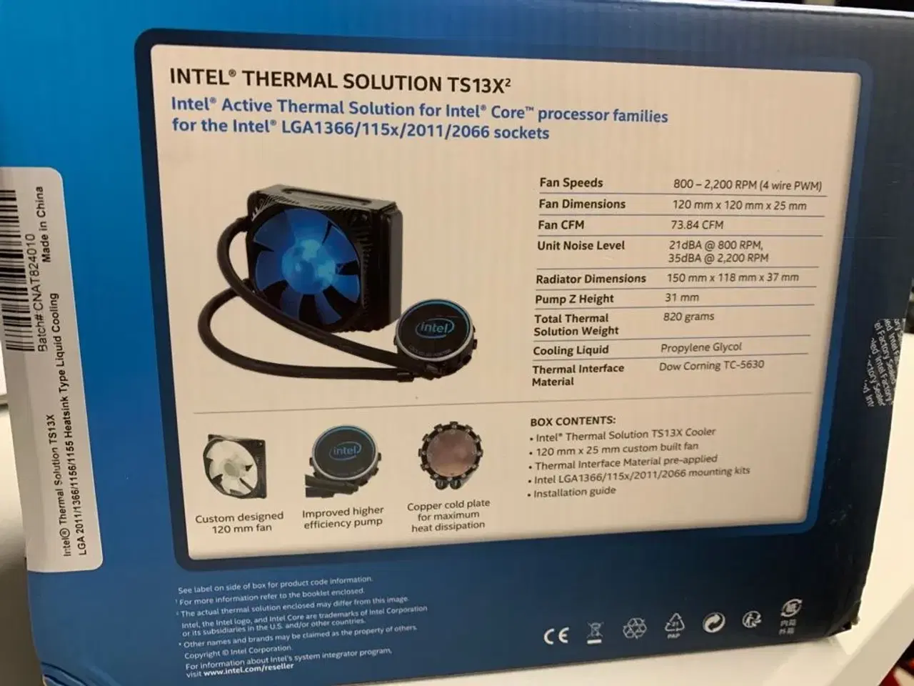 Billede 3 - NY! Intel vandkøler