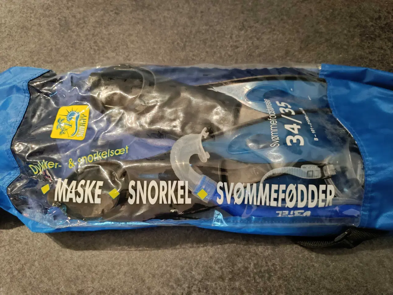 Billede 2 - SunRay Svømmefødder str. 34-35