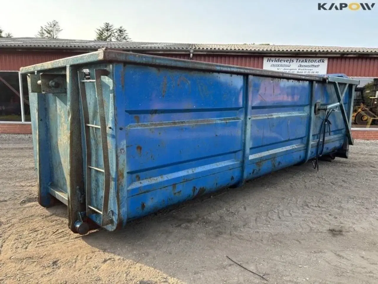 Billede 1 - - - - Container med krog og wier