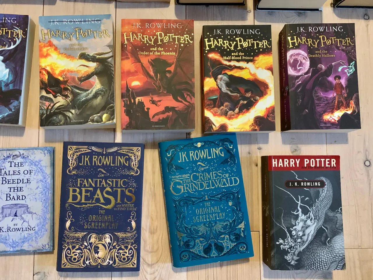 Billede 5 - Engelske Harry Potter bøger