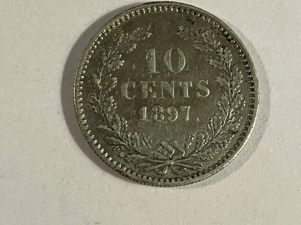Billede 1 - 10 Cents 1897 Netherlands