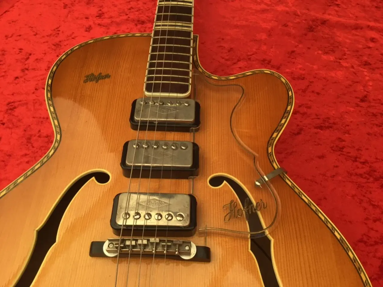 Billede 6 - Archtop Höfner Guitar Model nr. 463/S/E3