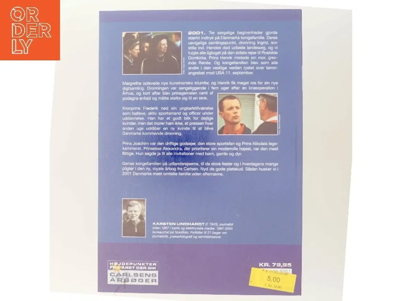 Billede 3 - Kongefamilien 2001 af Karsten Lindhardt (Bog)