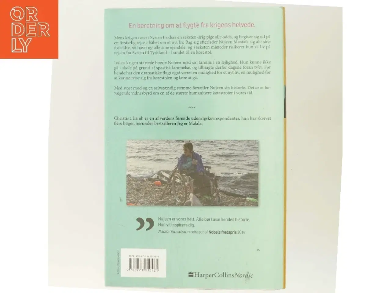 Billede 3 - Nujeen : i kørestol og på flugt fra krigen i Syrien af Nujeen Mustafa (f. 1999) (Bog)