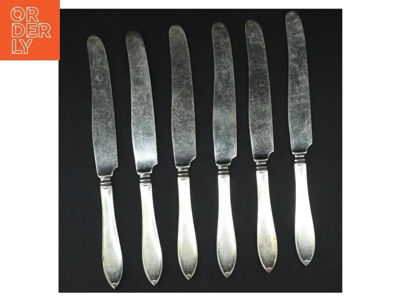Billede 1 - Vintage Sølvfarvede Smørknive