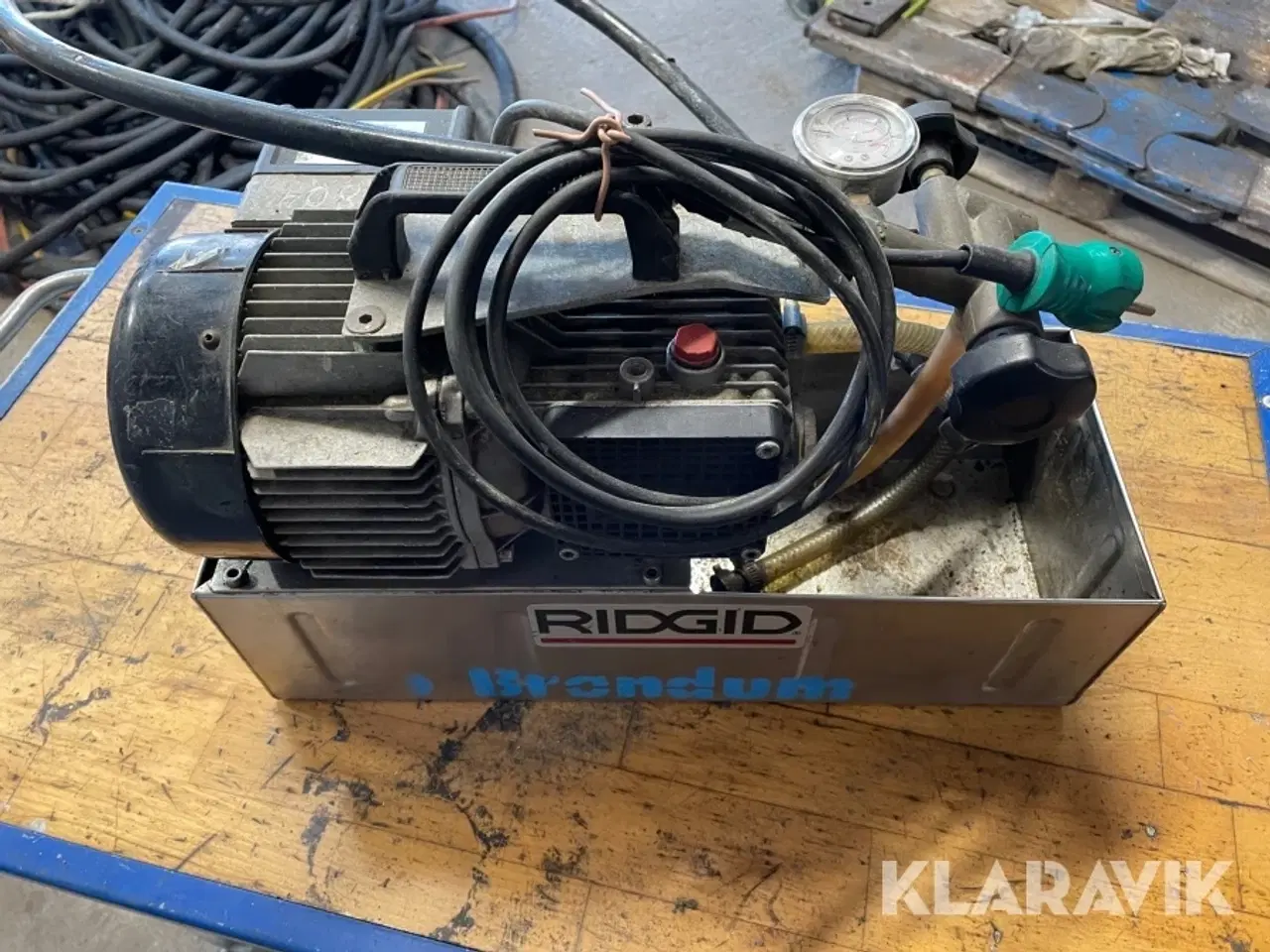 Billede 3 - Ridgid 1460-E trykprøvningspumpe RIDGID