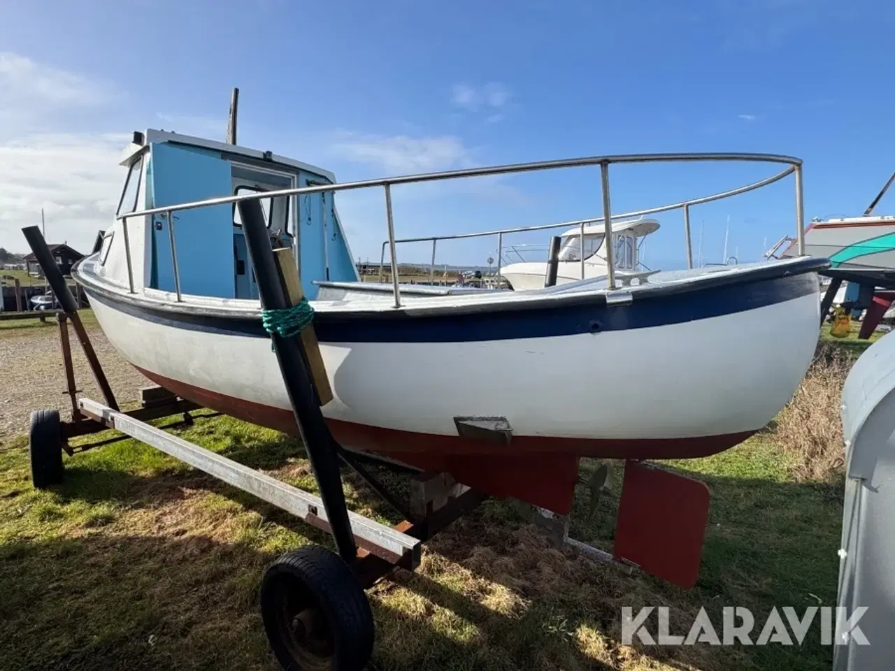 Billede 4 - Båd Bess 22" 2 cylinder motor