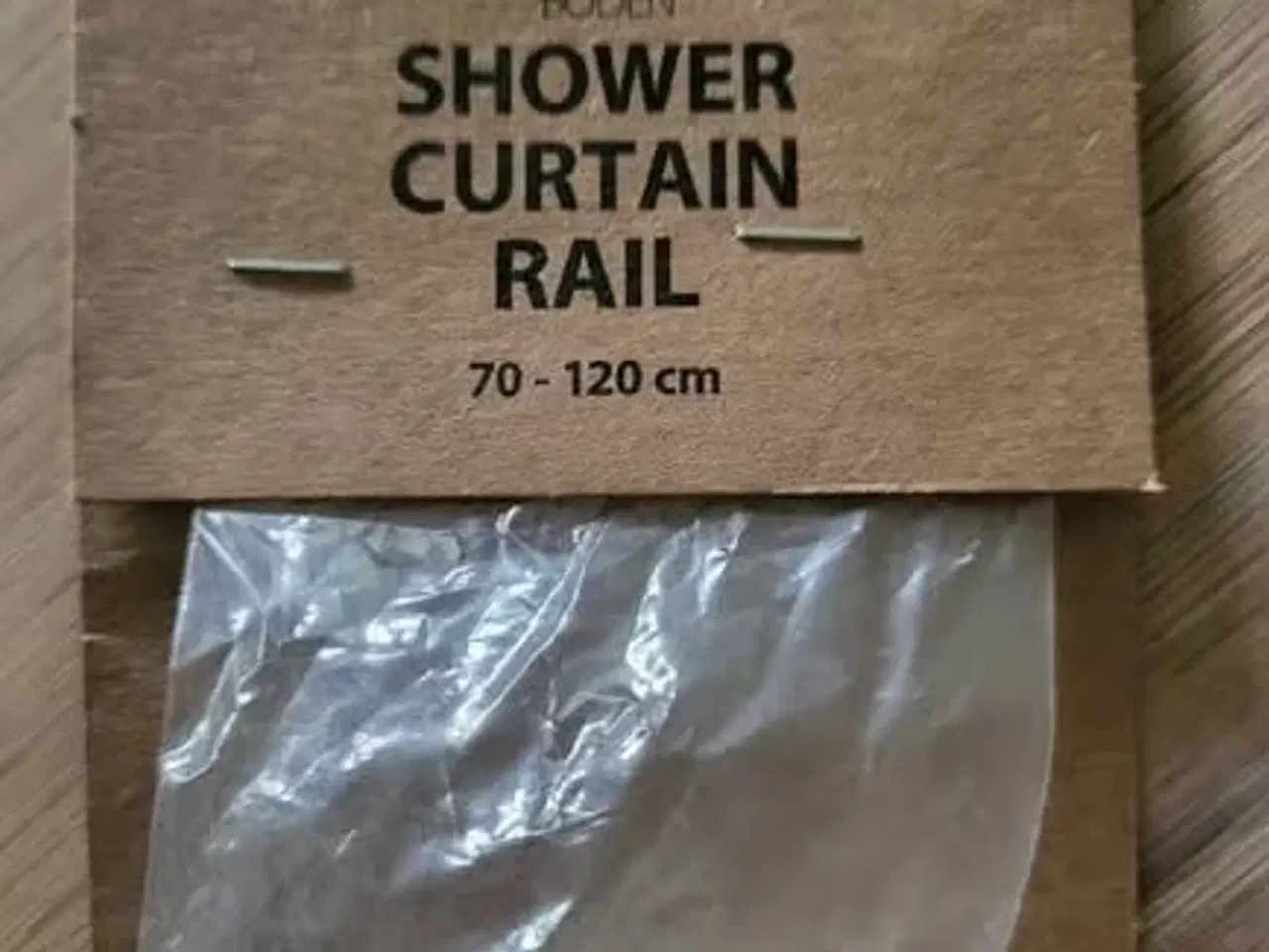 Billede 1 - Badeforhængsstang BODEN 70-120cm hvid